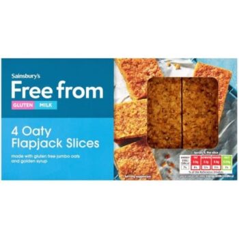 Sainsbury's Free From Flapjack Slices (4)