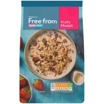 Sainsbury's Free From Fruity Muesli (450g)