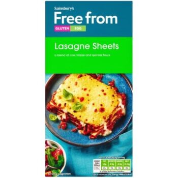 Sainsbury's Free From Lasagne Sheets (250g)