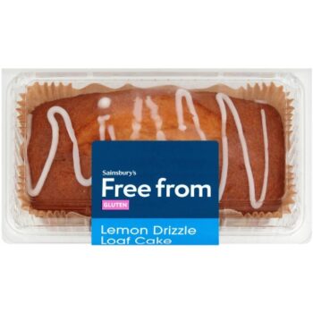 Sainsbury's Free From Lemon Drizzle Loaf Cake (265g)