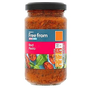 Sainsbury's Free From Red Pesto (190g)