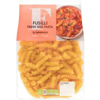 Sainsbury's Fresh Egg Fusilli (500g)