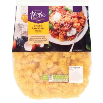 Sainsbury's Fresh Radiatori Taste the Difference (300g)