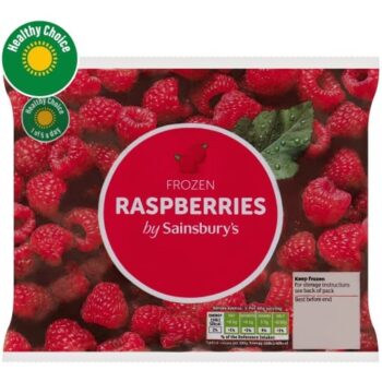 Sainsbury's Frozen Raspberries (315g)