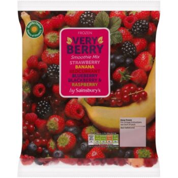 Sainsbury's Frozen Very Berry Smoothie Mix (450g)