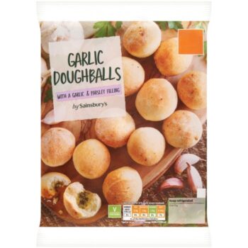 Sainsbury's Garlic Doughballs with a Garlic & Parsley Filling (165g)