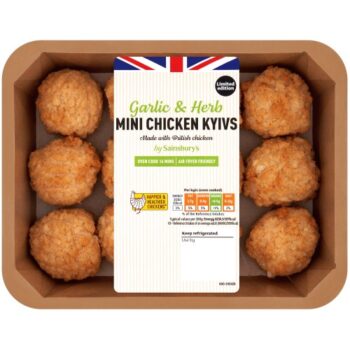 Sainsbury's Garlic & Herb Mini Chicken Kyivs (390g)