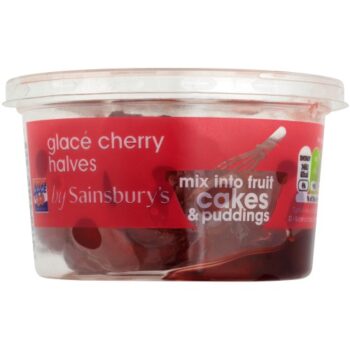 Sainsbury's Glace Cherries Halves (200g)