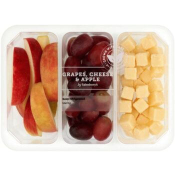 Sainsbury's Grapes Cheese & Apple (250g)