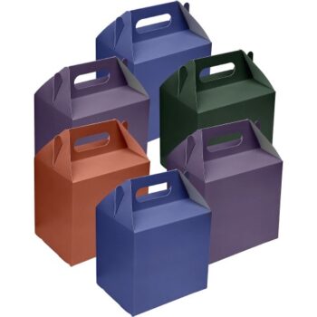 Sainsbury's Home Blue & Green Party Treat Boxes (6)