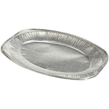 Sainsbury's Home Oval Foil Platter (3 x 35cm)