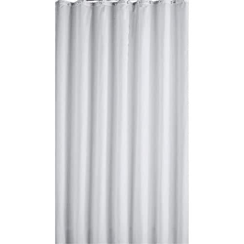 Sainsbury's Home Plain Shower Curtain Super White