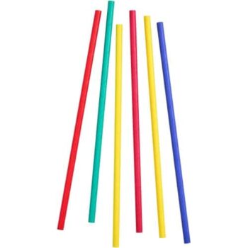 Sainsbury's Home Rainbow Coloured Paper Straws (50)