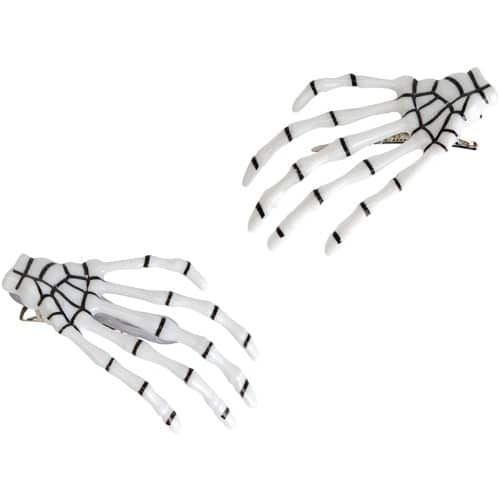 Sainsbury's Home Skeleton Hands Hair Clips