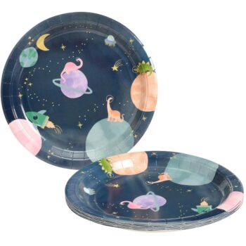 Sainsbury's Home Space Dino Paper Plates (10 x 23cm)