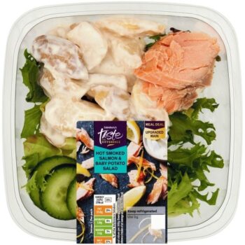 Sainsbury's Hot Smoked Salmon & Baby Potato Salad Taste the Difference (270g)