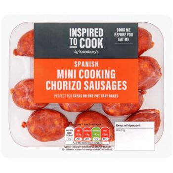 Sainsbury's Inspire to Cook Cooking Spanish Chorizo (190g)