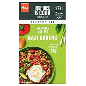 Sainsbury's Inspired to Cook Pan Asian Inspired Nasi Goreng Flavour Kit (90g)