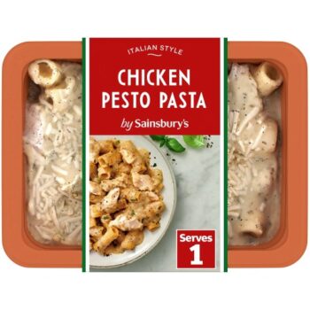 Sainsbury's Italian Style Chicken Pesto Pasta (400g)
