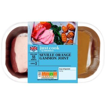Sainsbury's Just Cook Seville Orange British Gammon Joint (470g)