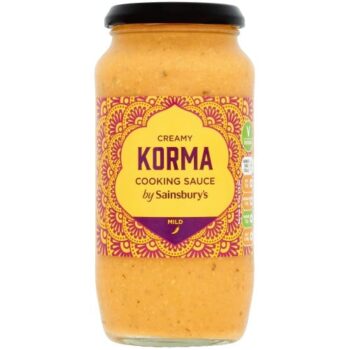 Sainsbury's Korma Curry Cooking Sauce (500g)