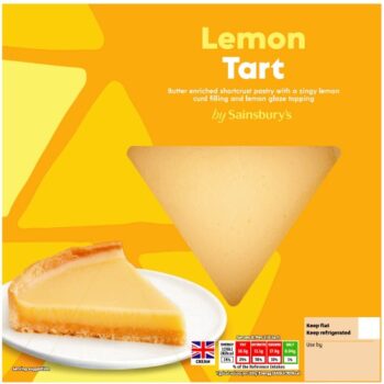 Sainsbury's Lemon Tart (430g)