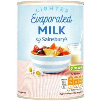 Sainsbury's Light Evaporated Milk (410g)