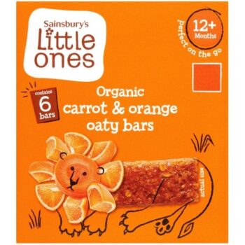 Sainsbury's Little Ones Carrot Orange Oaty Bar (6 x 23g)