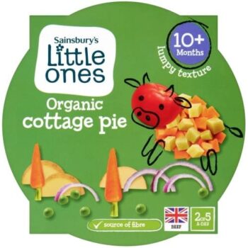 Sainsbury's Little Ones Organic Cottage Pie 10+ Months (190g)