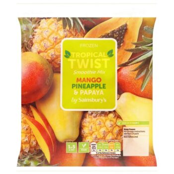 Sainsbury's Mango Papaya & Pineapple Smoothie Mix (450g)