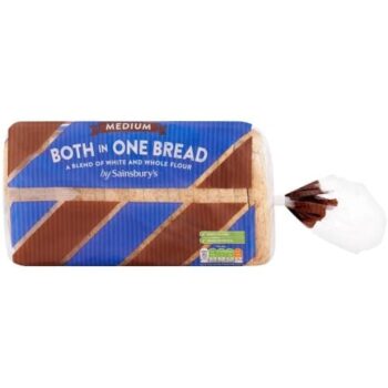 Sainsbury's Medium Both in One Bread (800g)