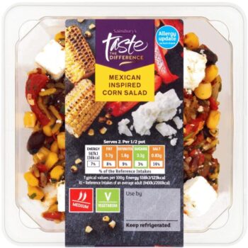 Sainsbury's Mexican Inspired Corn Salad Taste the Difference (220g)