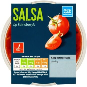 Sainsbury's Mild Salsa (200g)