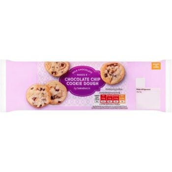 Sainsbury's Milk Chocolate Chip Cookie Dough (300g)