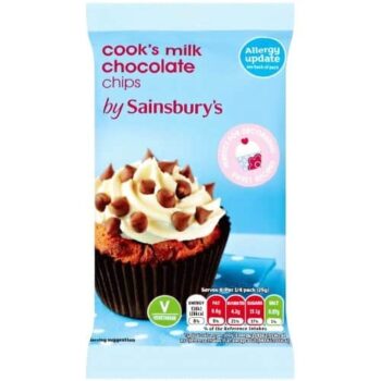 Sainsbury's Milk Chocolate Chips (100g)