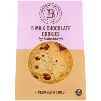 Sainsbury's Milk Chocolate Cookies (5)