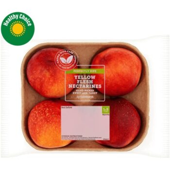 Sainsbury's Nectarines Ripe & Ready (4)