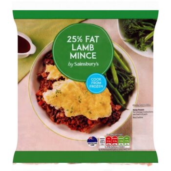 Sainsbury's New Zealand Lamb Mince (500g)