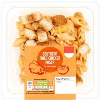 Sainsbury's On the Go Southern Fried Chicken Pasta Salad (300g)