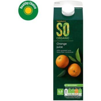 Sainsbury's Orange Juice SO Organic (1 Litre)