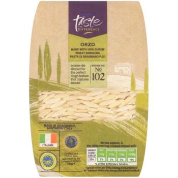 Sainsbury's Orzo Pasta Taste the Difference (500g)