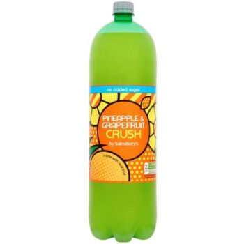 Sainsbury's Pineapple & Grapefruit Juice Drink Zero Added Sugar (2 Litre)
