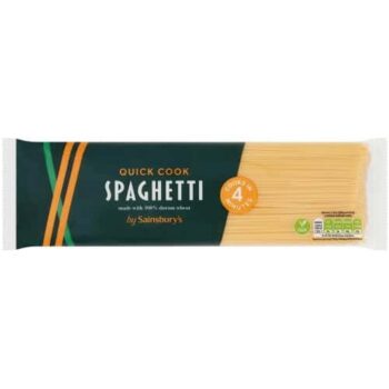 Sainsbury's Quick Cook Spaghetti Pasta (500g)
