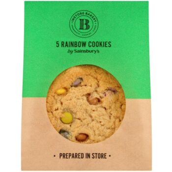 Sainsbury's Rainbow Cookies (5)