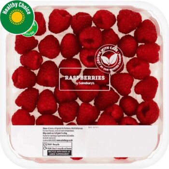 Sainsbury's Raspberries (250g)