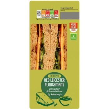 Sainsbury's Red Leicester Ploughmans Sandwich