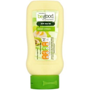 Sainsbury's Salad Cream Be Good To Yourself (440g)