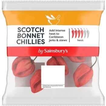 Sainsbury's Scotch Bonnet Chillies (60g)