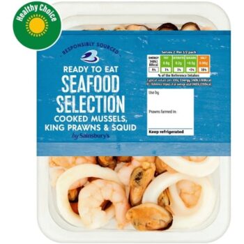 Sainsburys Seafood Selection (Ready to Eat) (200g)