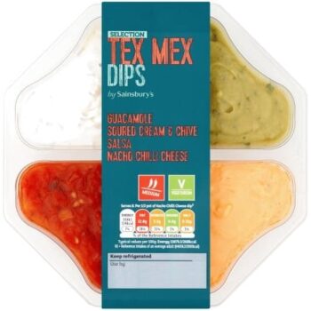 Sainsbury's Selection Tex-Mex Dips (400g)